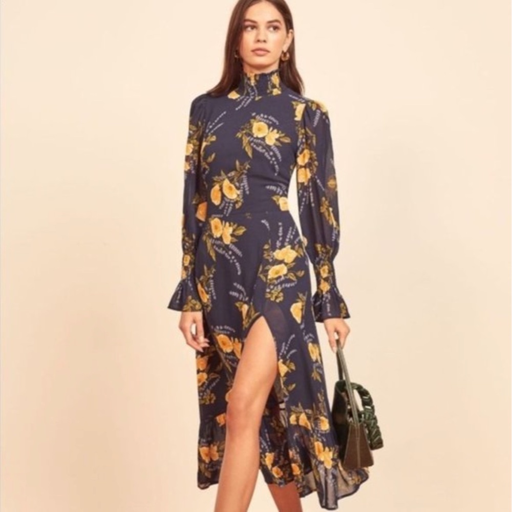 Reformation Galena Dress size 4: petit jardin